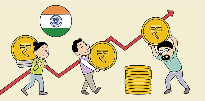 How large is India’s economy?