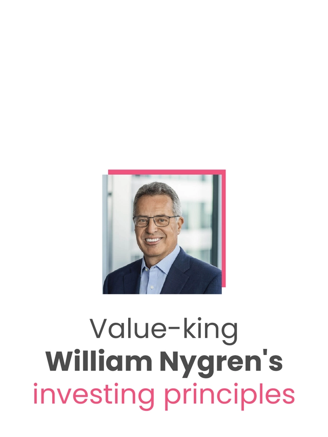 Value-king William Nygren’s investing principles
