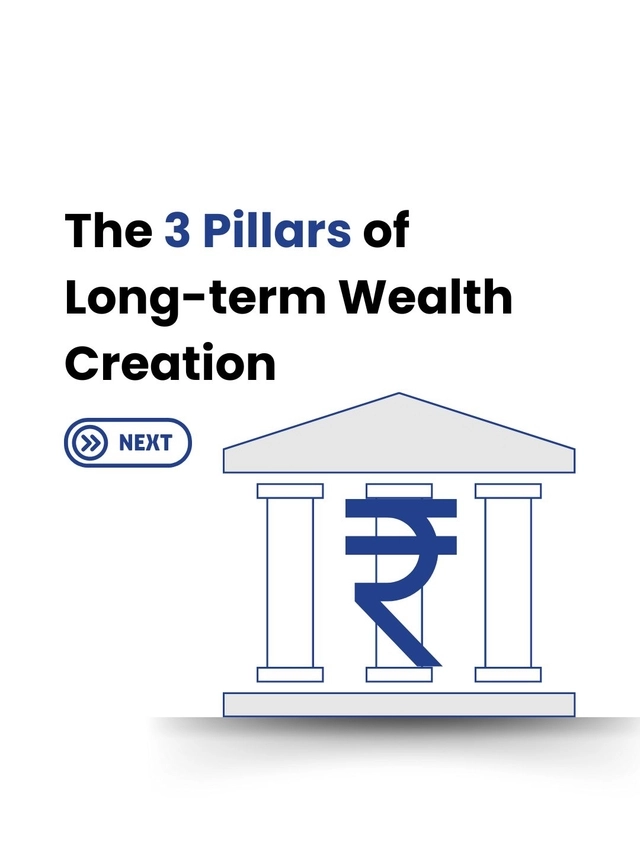 The 3 pillars of long-term wealth creation