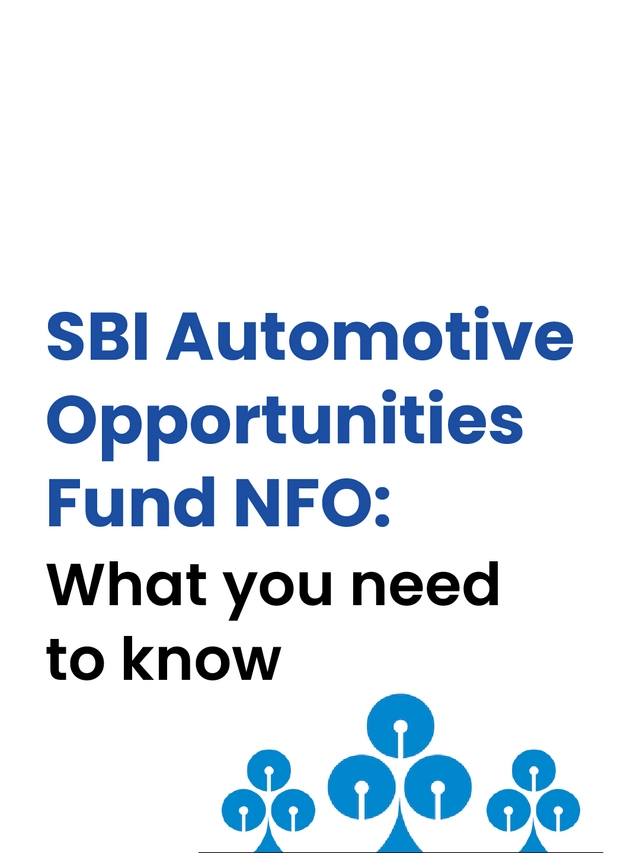 SBI Automotive Opportunities Fund NFO: What you need to know