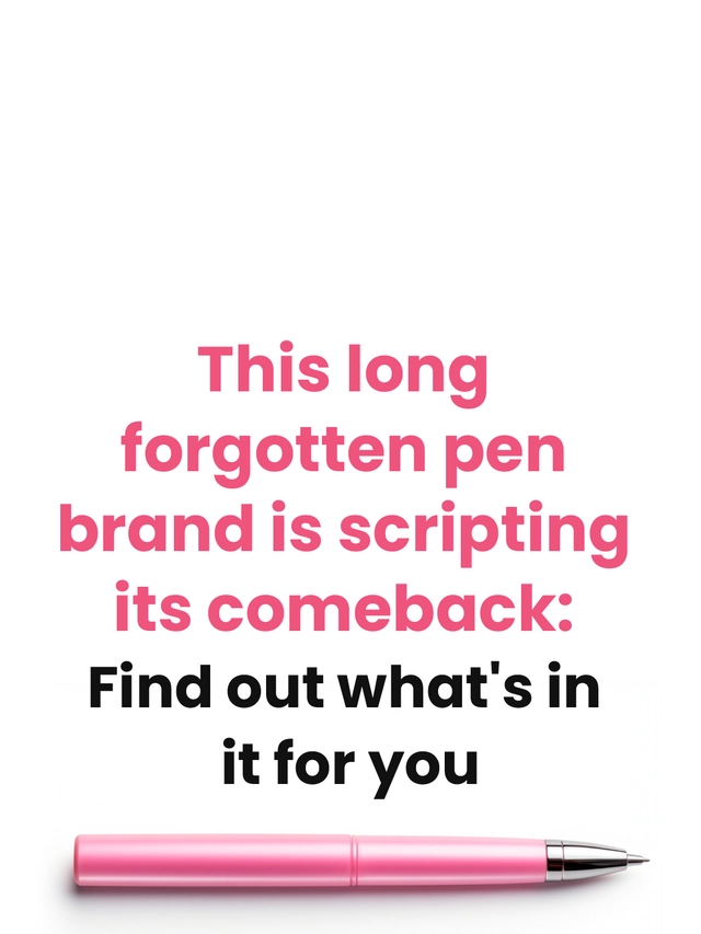 This long forgotten pen brand is scripting its comeback: Find out what’s in it for you