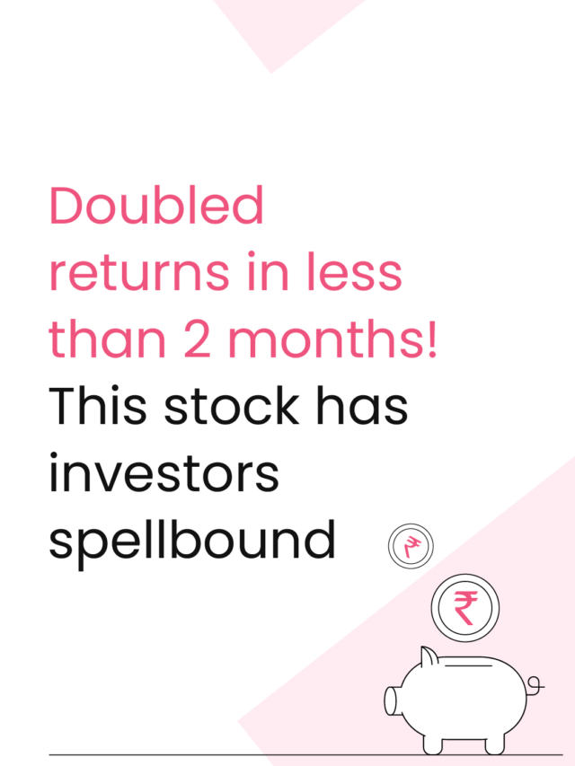 Doubled returns in less than 2 months! This stock has investors spellbound